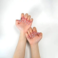 TTDeye Nude Pink Snow and Cloud Design