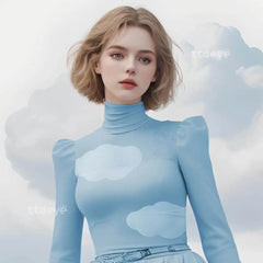 TTDeye Sky Blue Clouds