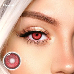 TTDeye Nebula Red | 1 Day, 2 Pcs