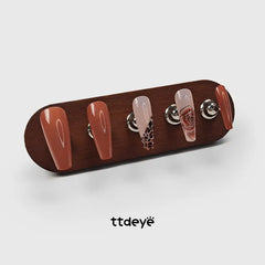 TTDeye Nude Brown Leopard Design