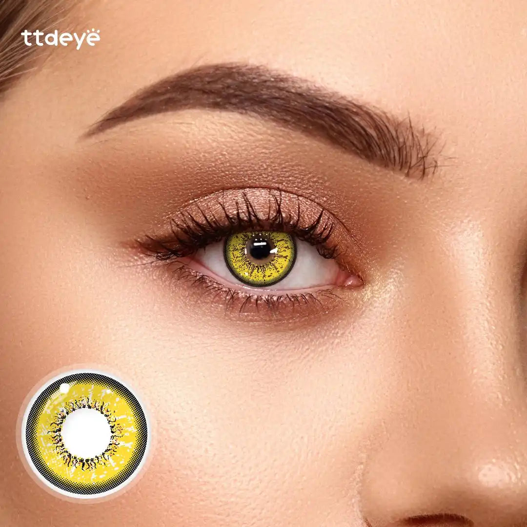 TTDeye Demonflare Yellow | 1 Day, 2 Pcs