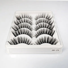 TTDeye Ambiguous Game 5 Piece Natural Eyelashes