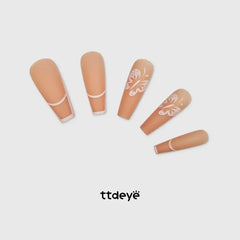 TTDeye White Butterfly Nude